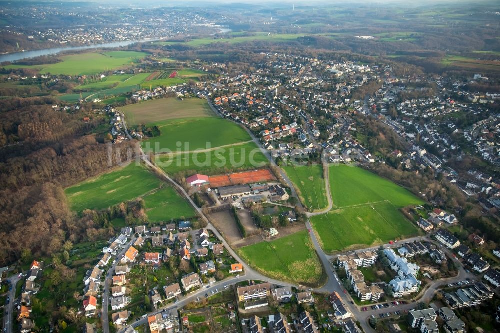 Luftaufnahme Essen - Sportplatzanlagen Sportplatz des VfL Sportfreunde 07 Essen e.V. in Essen im Bundesland Nordrhein-Westfalen