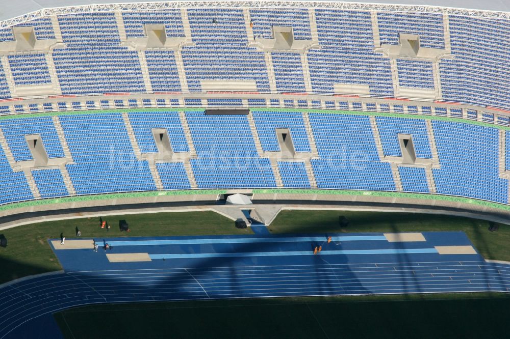 Luftaufnahme Rio de Janeiro - Sportstätte des Stadion Estadio Olimpico Joao Havelange - Nilton Santos Stadium in Rio de Janeiro in Brasilien