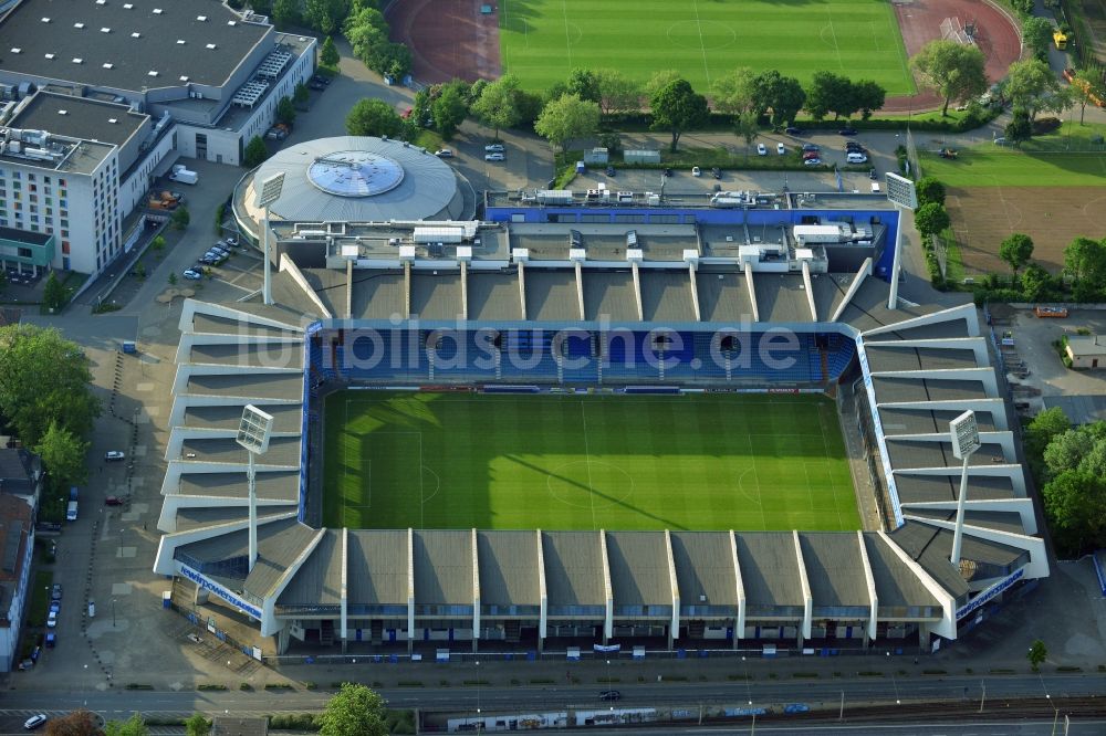 Luftbild Bochum - Sportstätten-Gelände der Arena des Stadion in Bochum im Bundesland Nordrhein-Westfalen