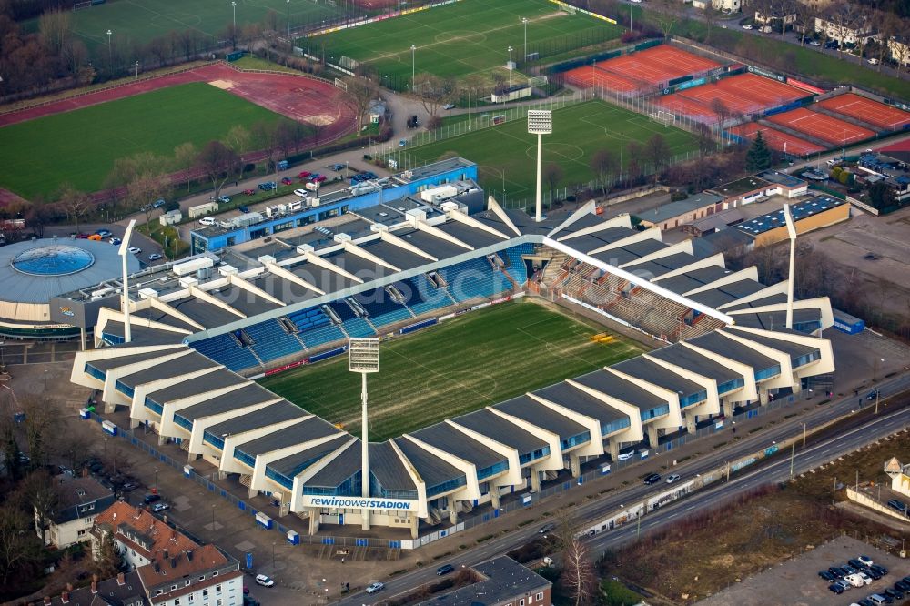 Luftbild Bochum - Sportstätten-Gelände der Arena des Stadion in Bochum im Bundesland Nordrhein-Westfalen