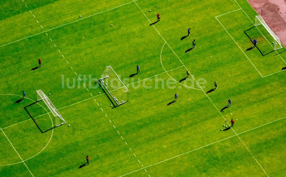 Luftbild Bochum - Sportstätten-Gelände der Arena des Stadion in Bochum im Bundesland Nordrhein-Westfalen