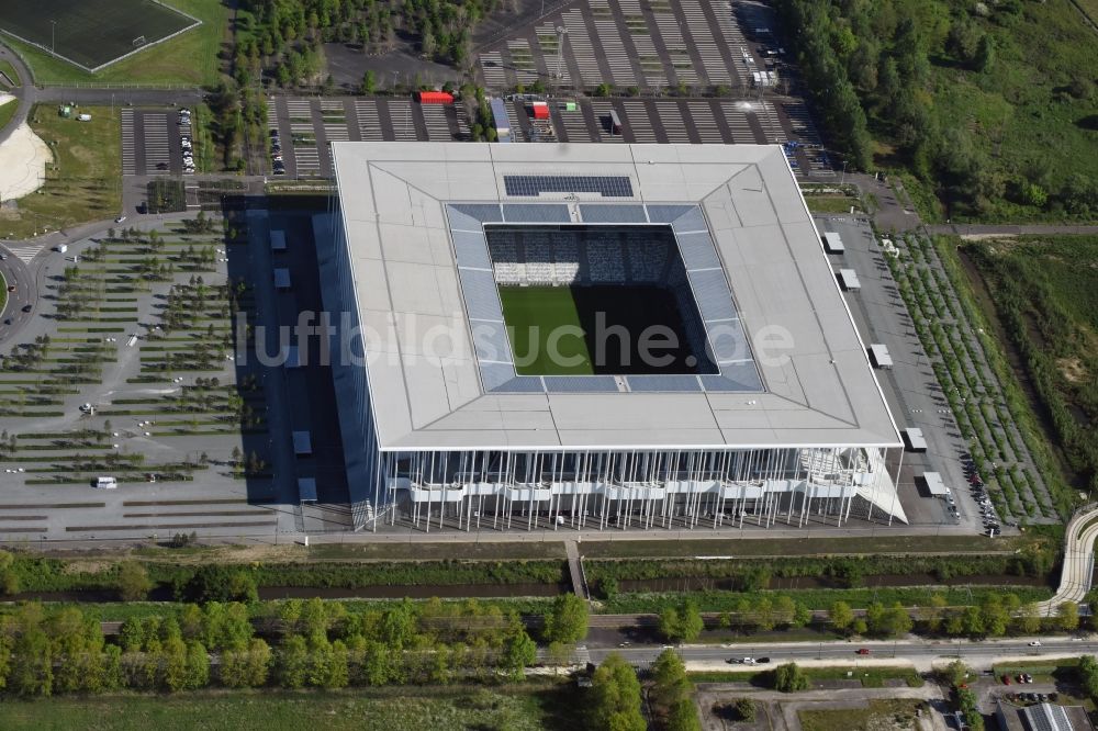 Luftbild Bordeaux - Sportstätten-Gelände der Arena des Stadion in Bordeaux in Aquitaine Limousin Poitou-Charentes, Frankreich