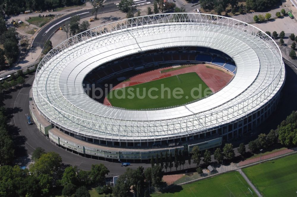 Luftbild Wien - Sportstätten-Gelände der Arena des Stadion Ernst-Hampel-Stadion in Wien in Österreich