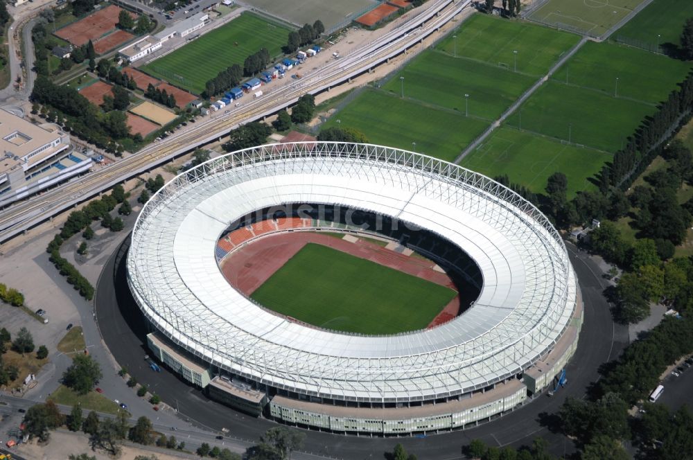 Luftbild Wien - Sportstätten-Gelände der Arena des Stadion Ernst-Hampel-Stadion in Wien in Österreich