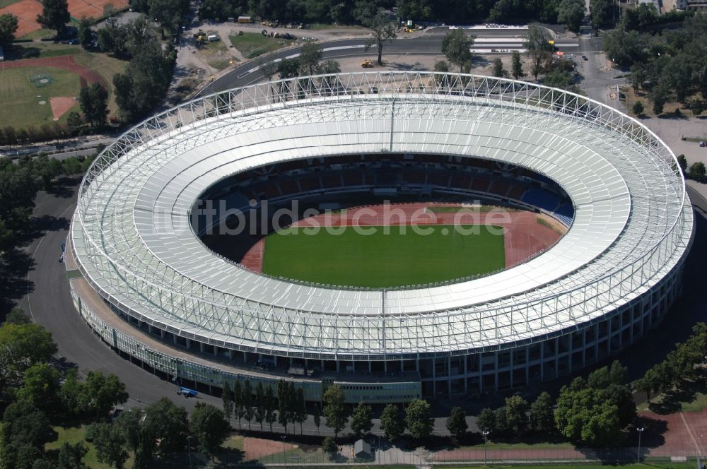 Luftbild Wien - Sportstätten-Gelände der Arena des Stadion Ernst-Hampel-Stadion in Wien in Österreich