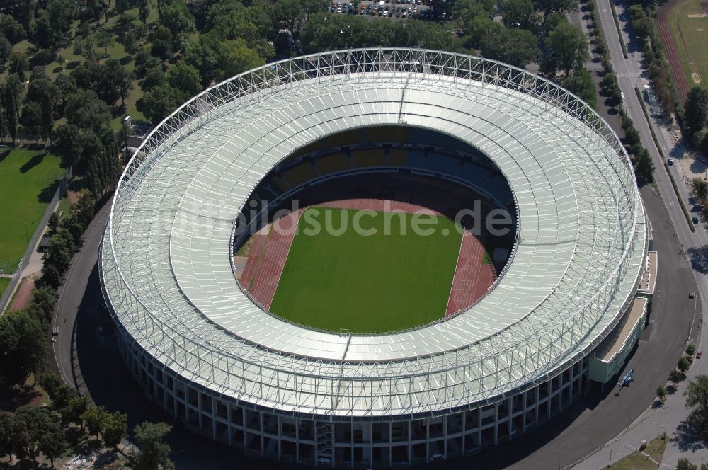 Luftbild Wien - Sportstätten-Gelände der Arena des Stadion Ernst-Hampel-Stadion in Wien in Österreich