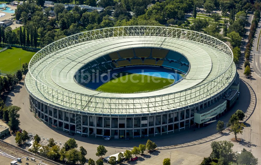 Luftbild Wien - Sportstätten-Gelände der Arena des Stadion Ernst-Happel-Stadion in Wien in Österreich