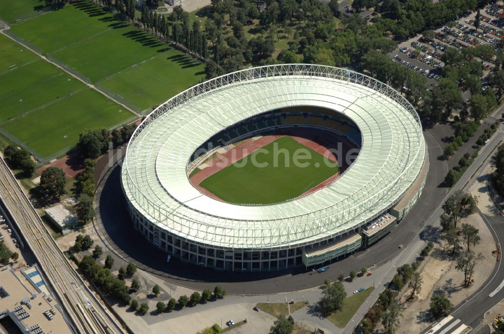 Luftaufnahme Wien - Sportstätten-Gelände der Arena des Stadion Ernst-Happel-Stadion in Wien in Österreich