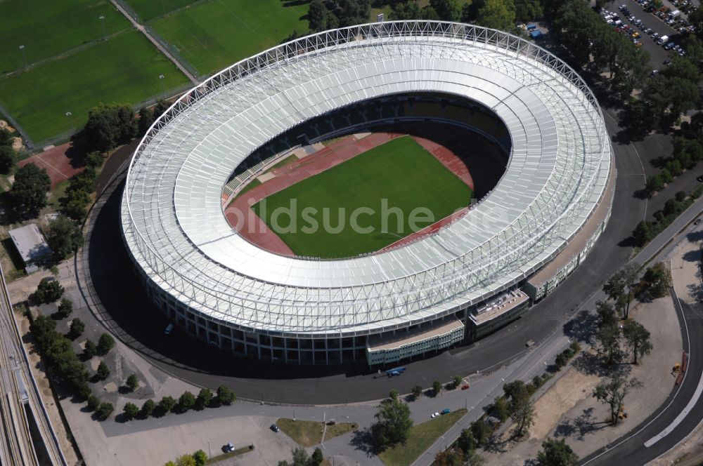 Luftbild Wien - Sportstätten-Gelände der Arena des Stadion Ernst-Happel-Stadion in Wien in Österreich