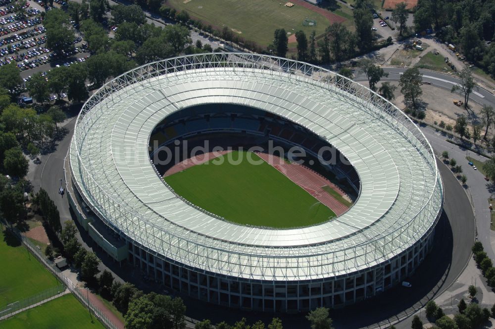 Luftbild Wien - Sportstätten-Gelände der Arena des Stadion Ernst-Happel-Stadion in Wien in Österreich