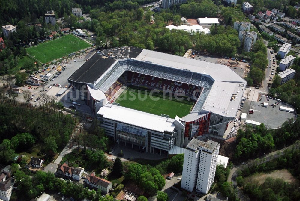 Luftbild Kaiserslautern - Sportstätten-Gelände der Arena des Stadion Fritz-Walter-Stadion in Kaiserslautern im Bundesland Rheinland-Pfalz, Deutschland