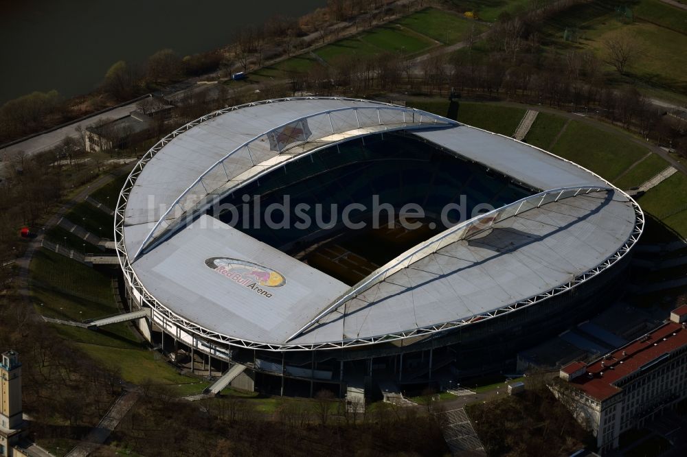 Luftbild Leipzig - Sportstätten-Gelände der Arena des Stadion in Leipzig im Bundesland Sachsen