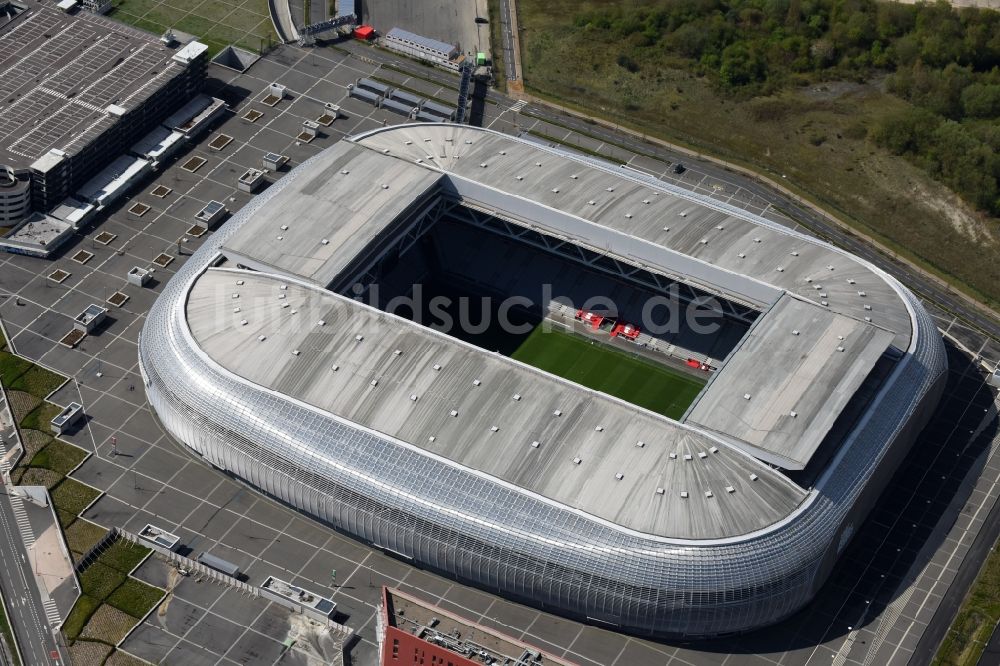 Luftbild Lille - Sportstätten-Gelände der Arena des Stadion in Lille in Nord-Pas-de-Calais Picardie, Frankreich