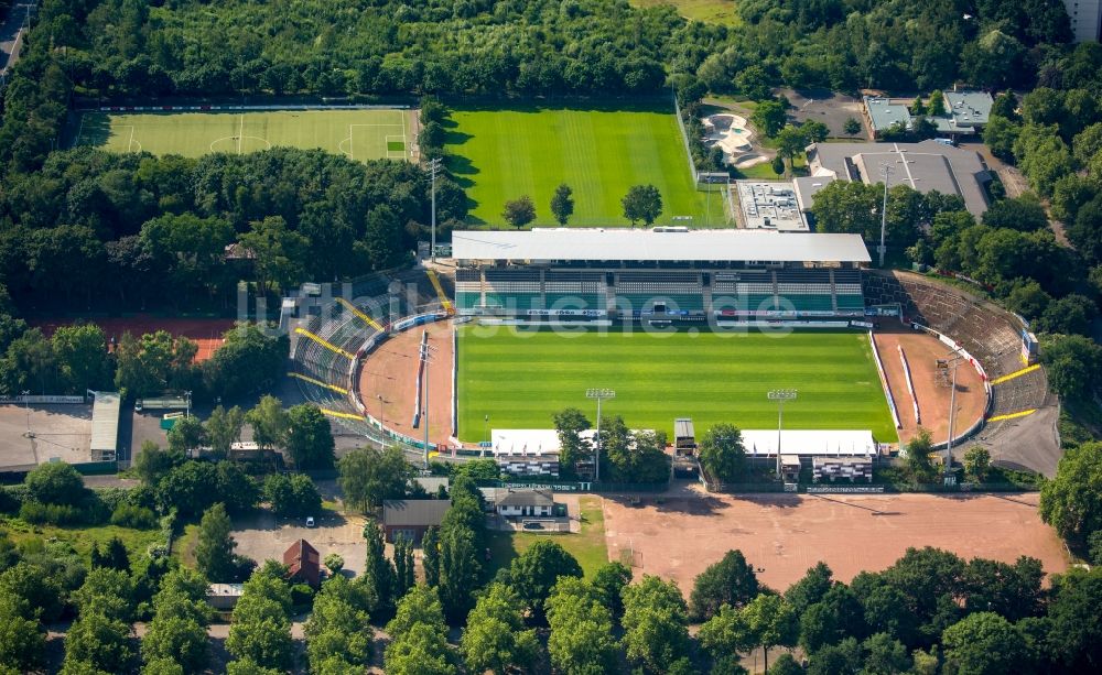 Luftbild Münster - Sportstätten-Gelände der Arena des Stadion in Münster im Bundesland Nordrhein-Westfalen