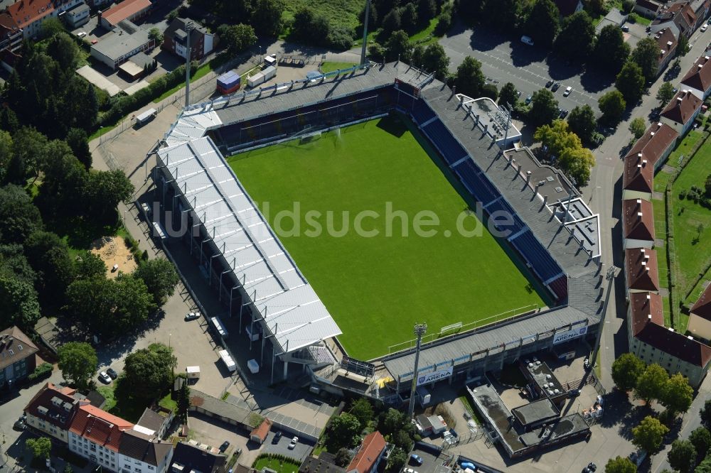 Luftbild Osnabrück - Sportstätten-Gelände der Arena des Stadion in Osnabrück im Bundesland Niedersachsen