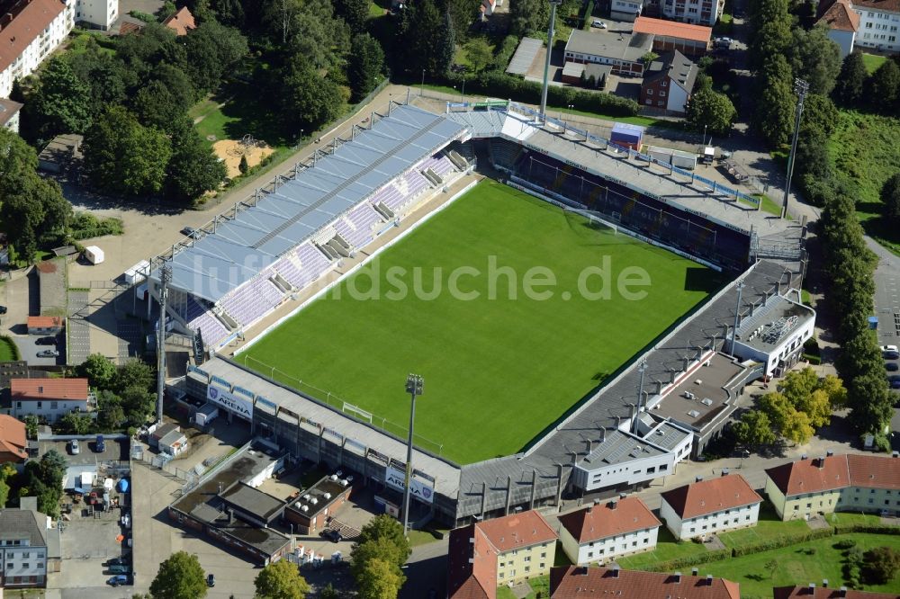 Luftbild Osnabrück - Sportstätten-Gelände der Arena des Stadion in Osnabrück im Bundesland Niedersachsen