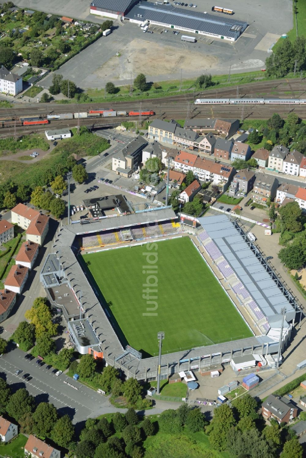 Luftbild Osnabrück - Sportstätten-Gelände der Arena des Stadion in Osnabrück im Bundesland Niedersachsen