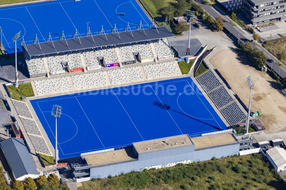 Luftbild Mönchengladbach - Sportstätten-Gelände der Arena des Stadion SparkassenPark Mönchengladbach im Bundesland Nordrhein-Westfalen, Deutschland