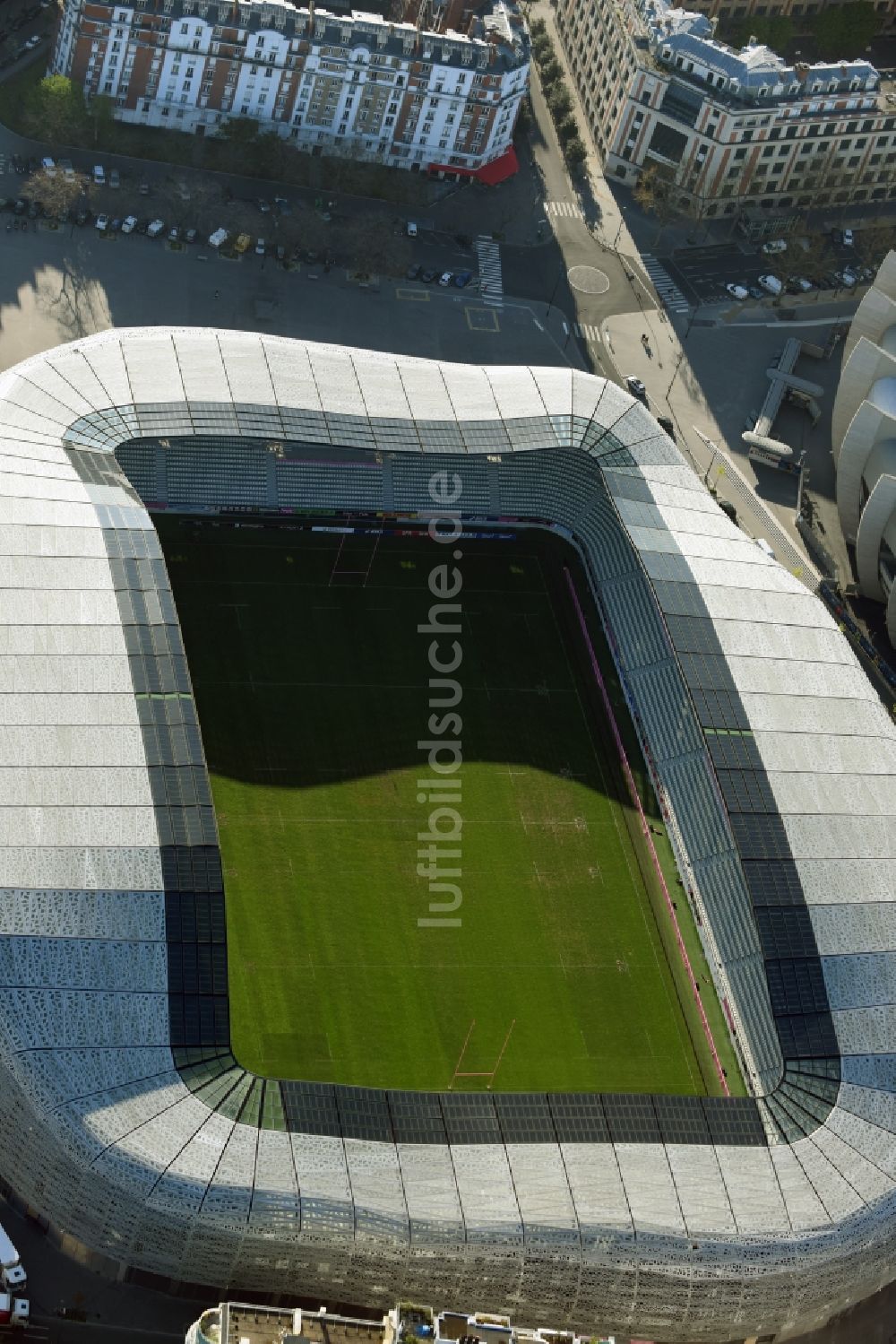 Luftbild Paris - Sportstätten-Gelände Der Arena Des Stadion Stade Jean ...