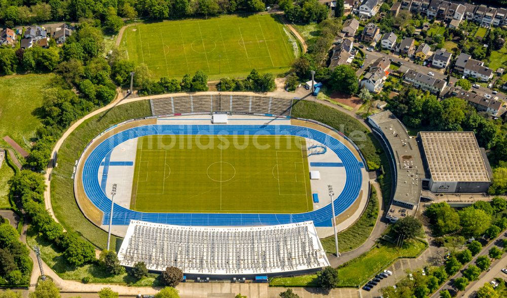 Luftbild Bonn - Sportstätten-Gelände des Stadion Sportpark Nord im Ortsteil Castell in Bonn im Bundesland Nordrhein-Westfalen, Deutschland
