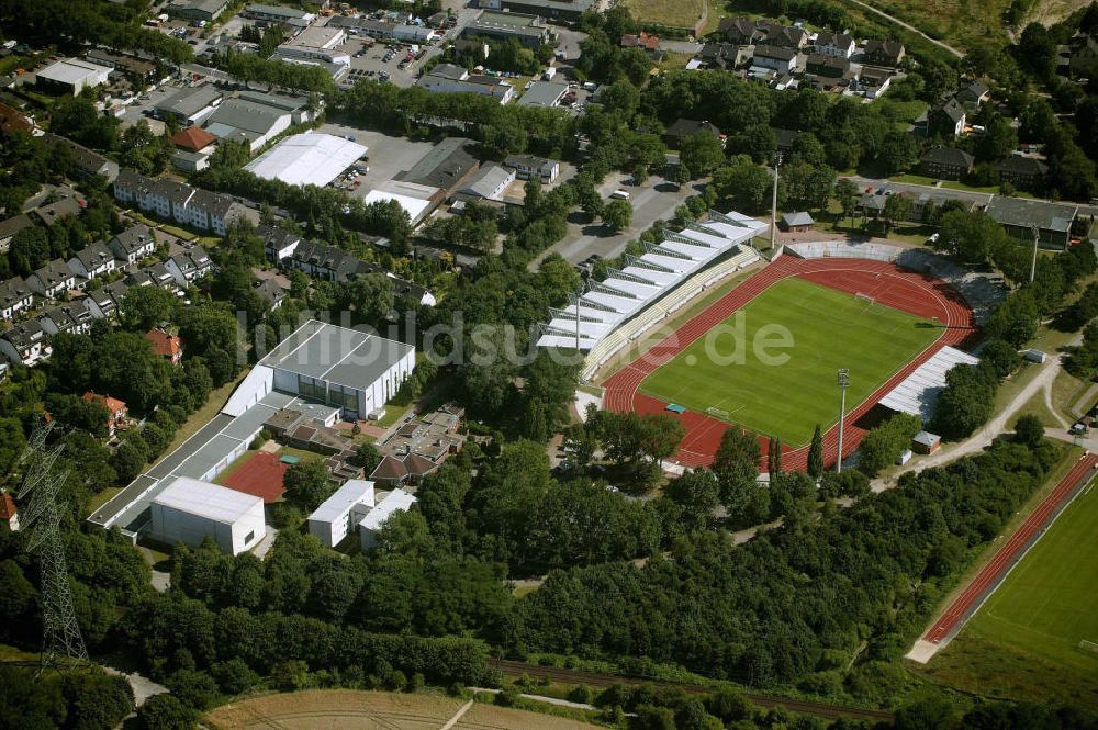 Bochum von oben - Sportzentrum Wattenscheid