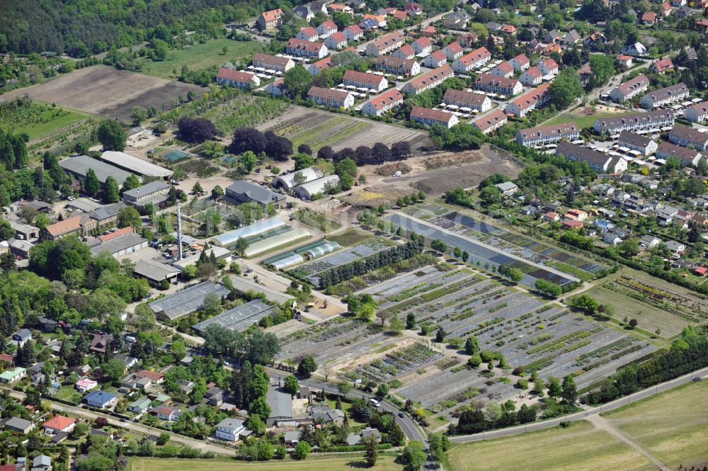 Luftaufnahme Berlin - Späthsche Baumschule in Berlin-Baumschulenweg