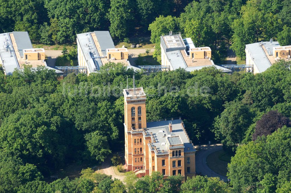 Potsdam von oben - Süring-Haus des Potsdam-Institut für Klimafolgenforschung