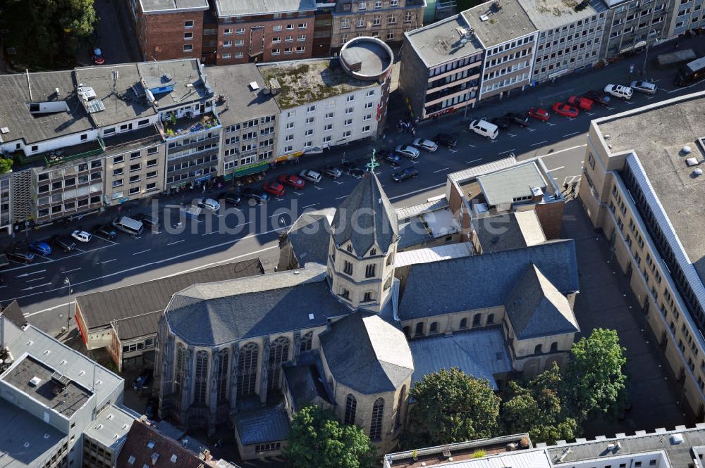 Köln aus der Vogelperspektive: St. Andreas in Köln