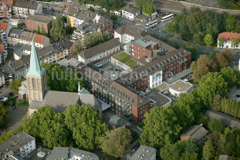 Luftaufnahme Bochum - St. Elisabeth-Hospital in Bochum im Bundesland Nordrhein-Westfalen