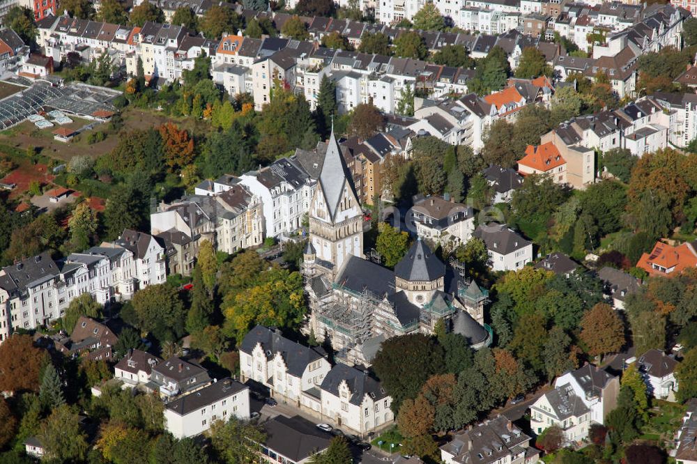 Luftbild Bonn - St. Elisabeth Kirche Bonn