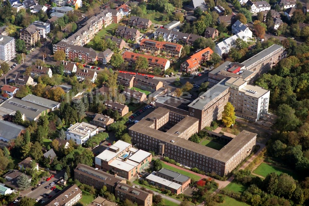 Köln aus der Vogelperspektive: St. Elisabeth-Krankenhaus Köln im Bundesland Nordrhein-Westfalen