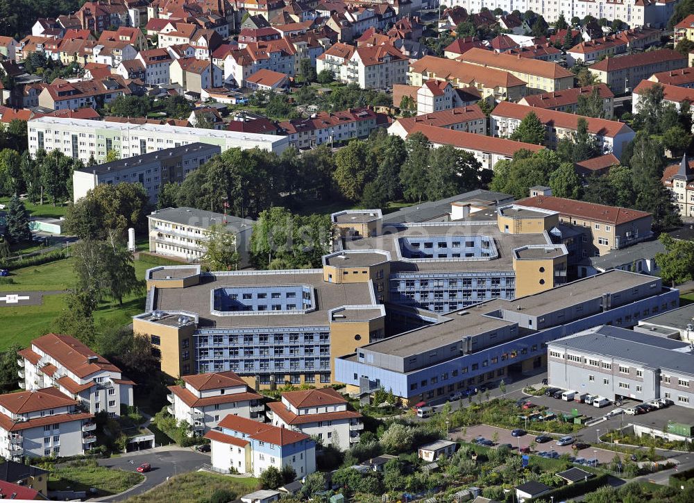 Eisenach aus der Vogelperspektive: St.-Georg-Klinikum-Eisenach