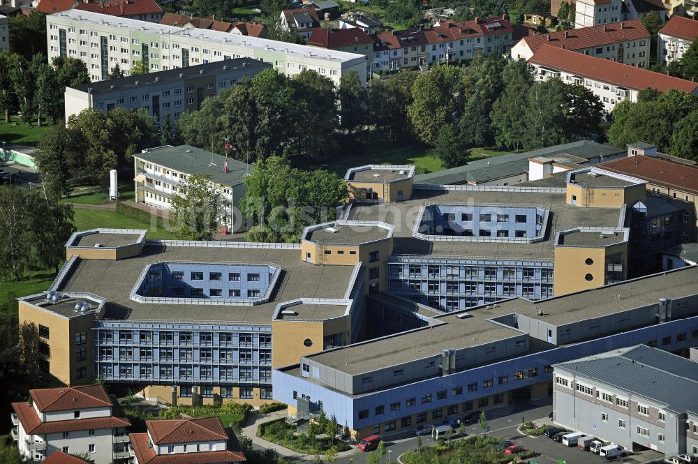 Eisenach von oben - St.-Georg-Klinikum-Eisenach