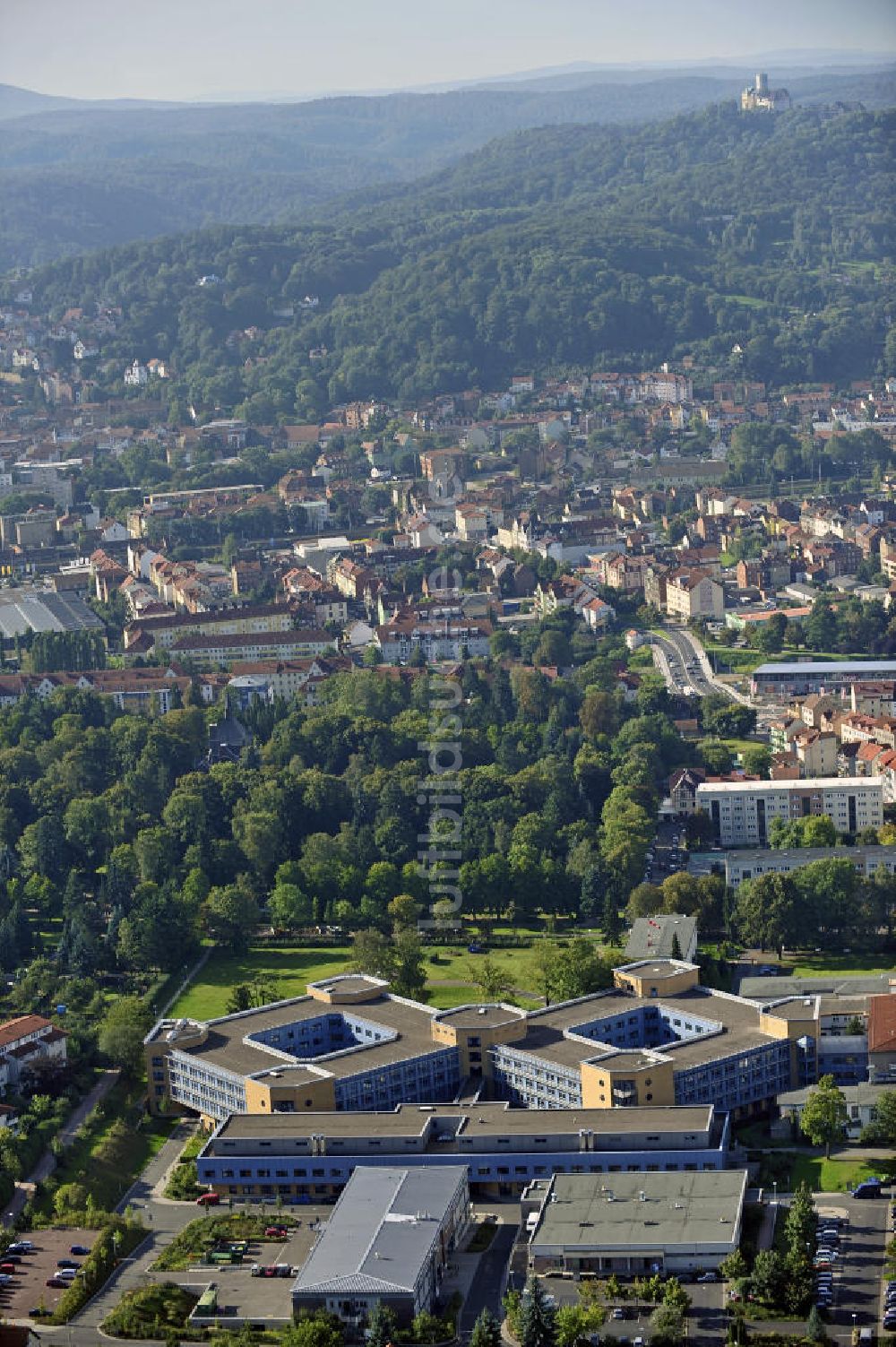 Eisenach aus der Vogelperspektive: St.-Georg-Klinikum-Eisenach