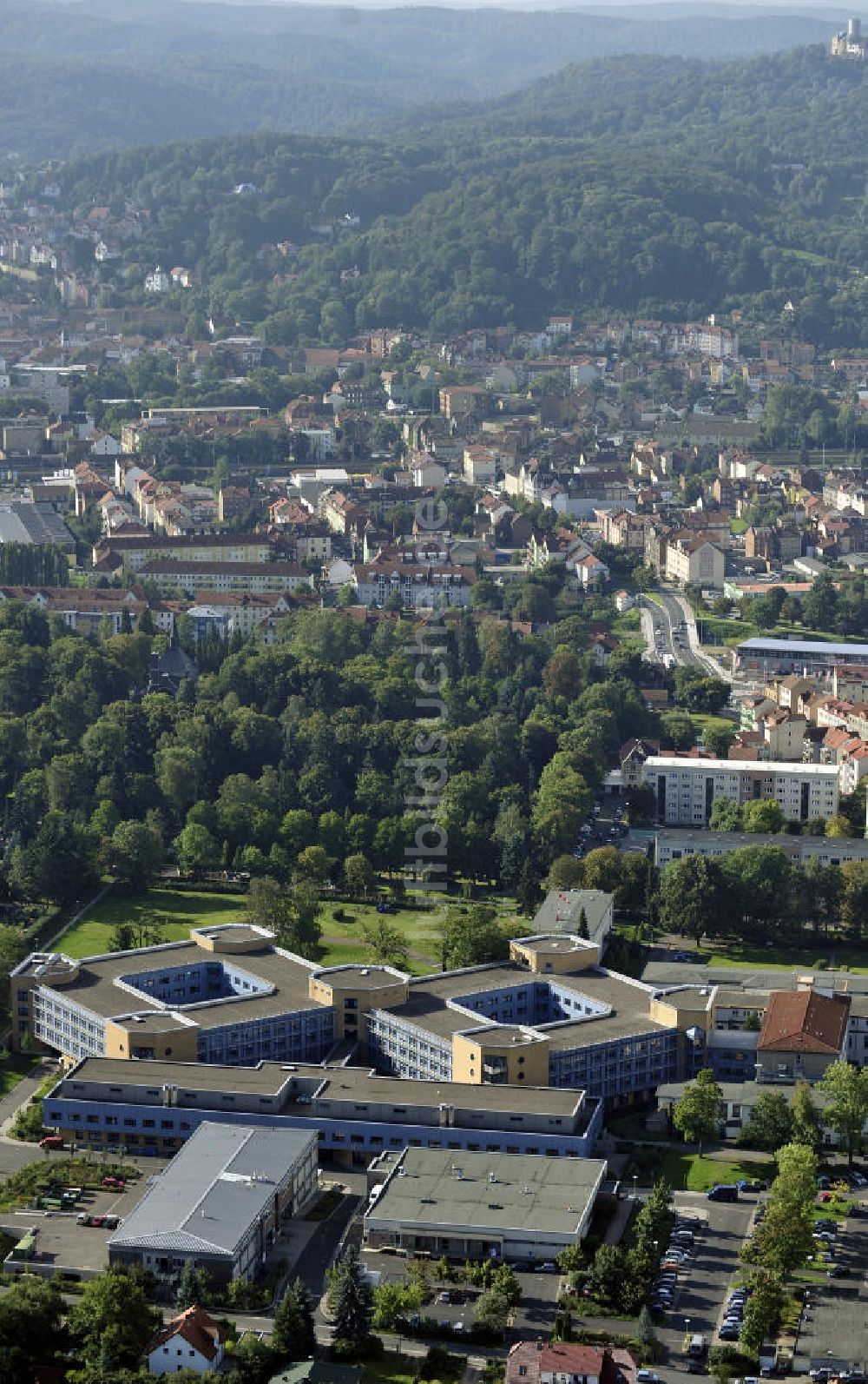 Luftbild Eisenach - St.-Georg-Klinikum-Eisenach