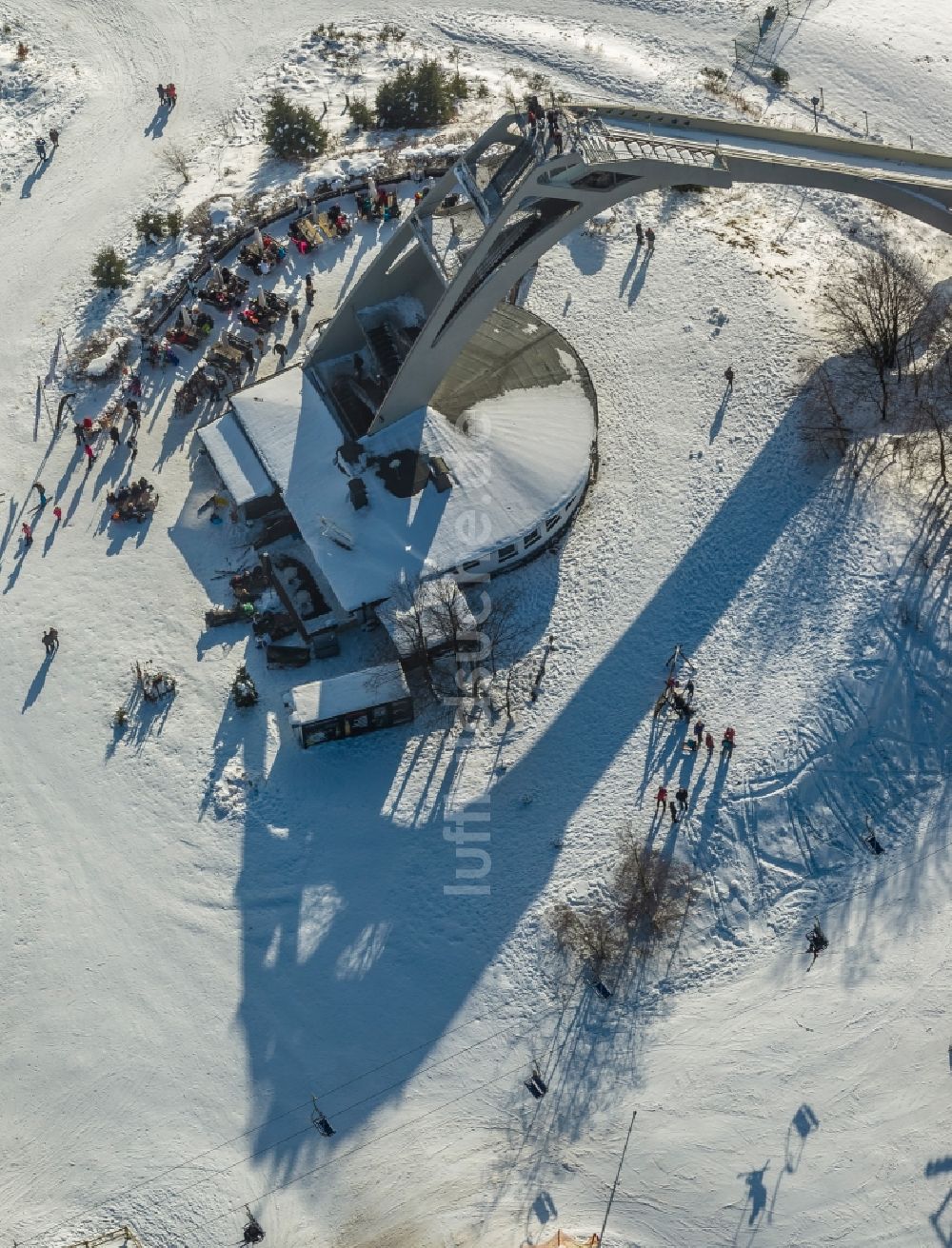 Luftbild Winterberg - St. Georg Schanze bei Winterberg im Bundesland Nordrhein-Westfalen