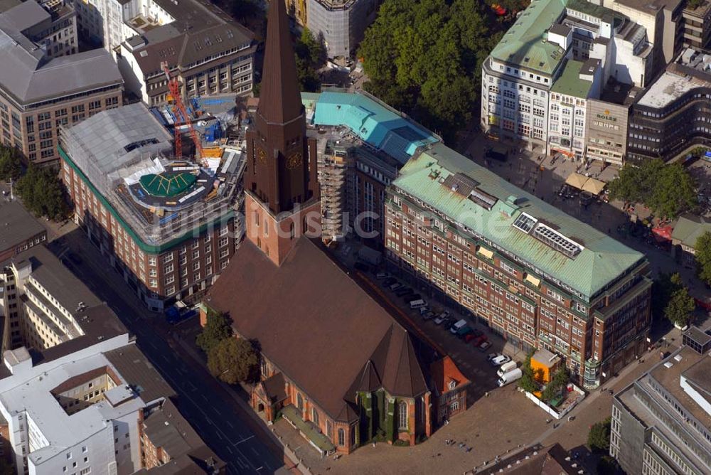 Hamburg aus der Vogelperspektive: St. Jakobi Kirche