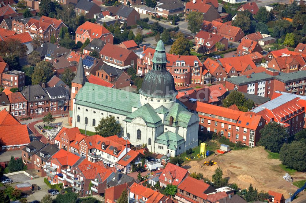 Luftaufnahme Haren - St. Martinus Kirche Haren im Emsland