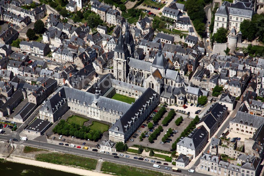 Blois von oben - St. Nicolas Blois