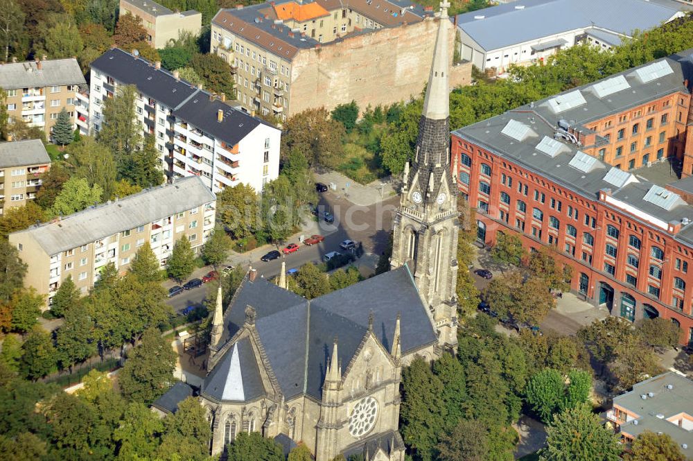 Luftaufnahme Berlin - St. Sebastian Kirche Berlin