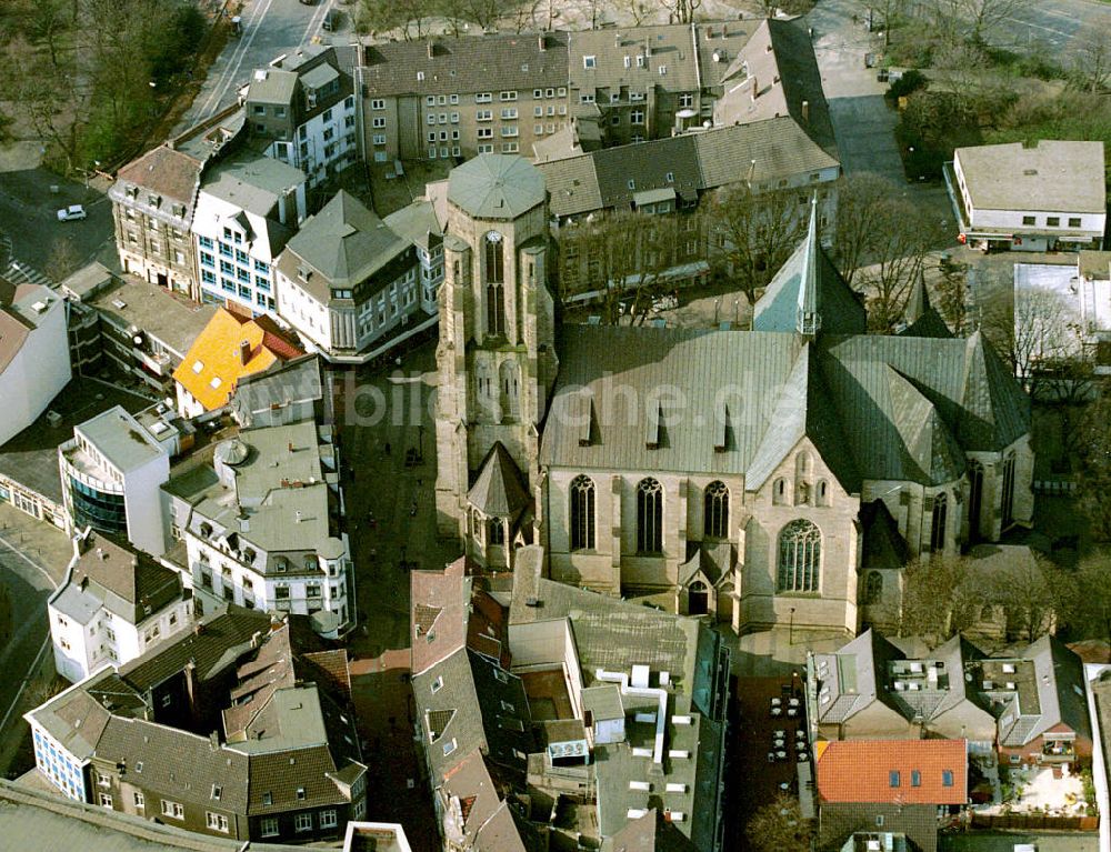 Luftaufnahme Gelsenkirchen - St. Urbanus Kirche in Gelsenkirchen