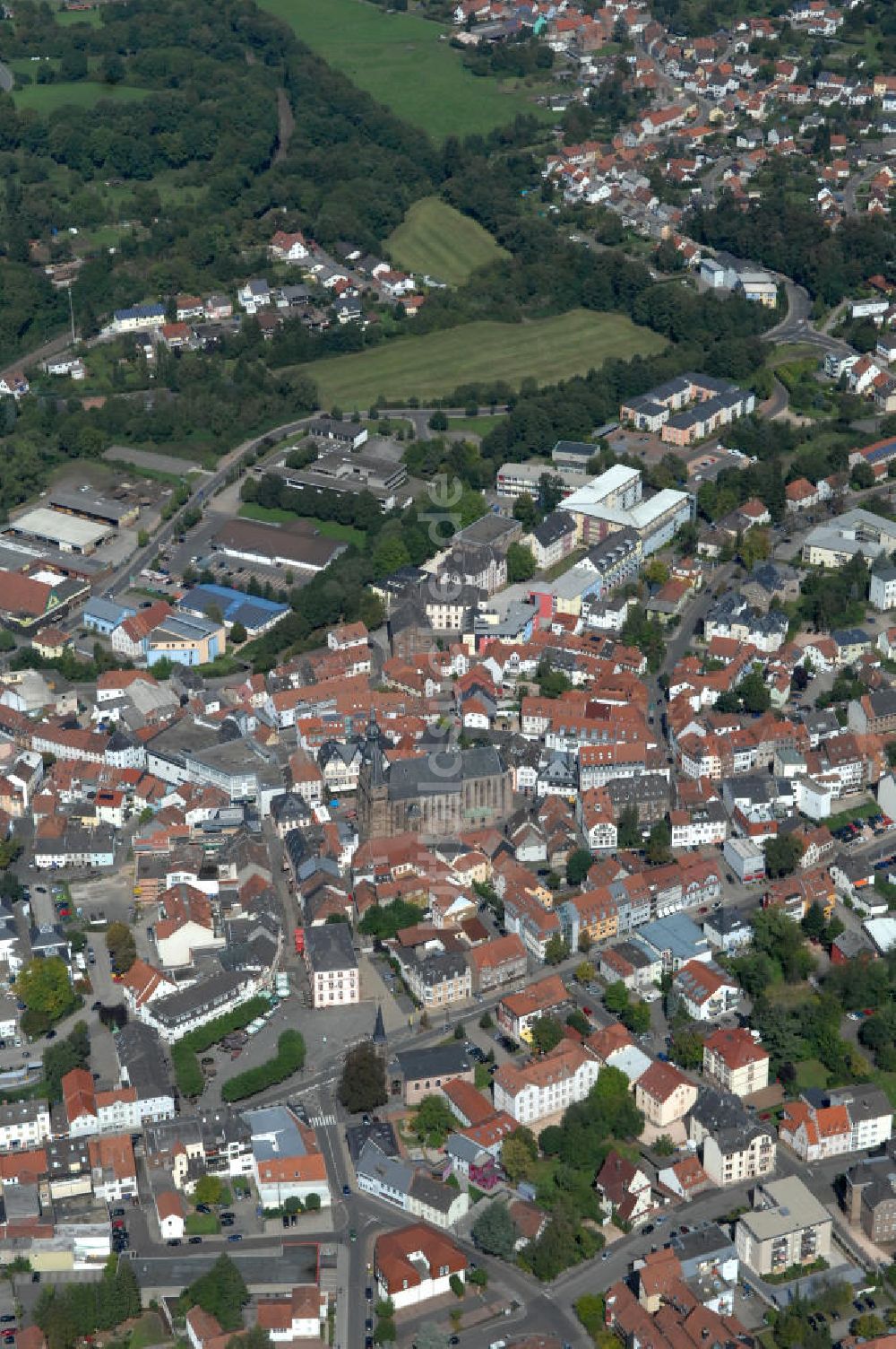 Luftbild St. Wendel - St. Wendel im Saarland