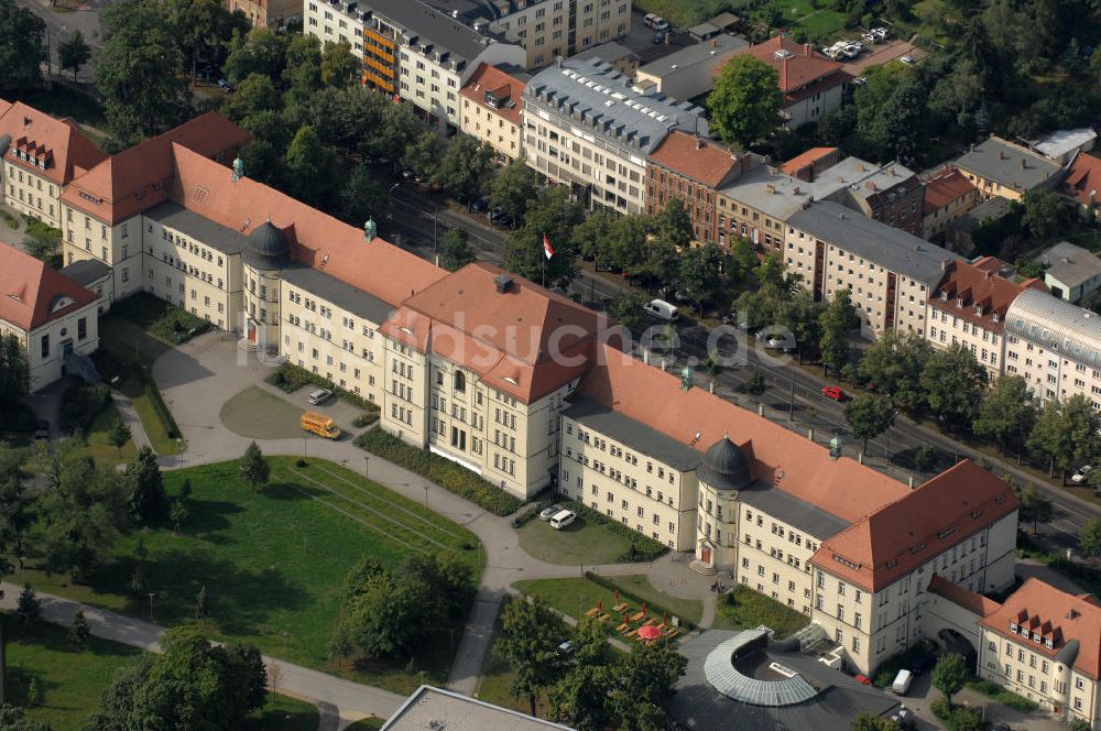 Luftbild Potsdam - Staatskanzlei Brandenburg in Potsdam