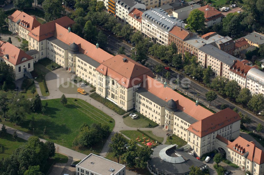 Luftaufnahme Potsdam - Staatskanzlei Brandenburg in Potsdam