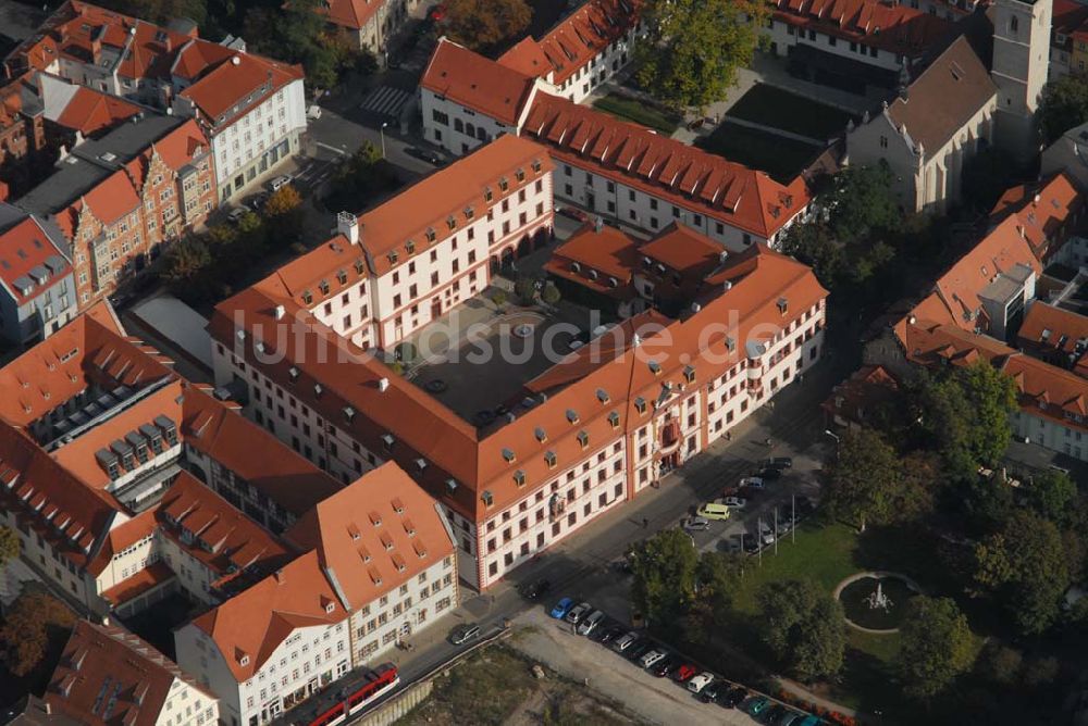 Erfurt aus der Vogelperspektive: Staatskanzlei Thüringen