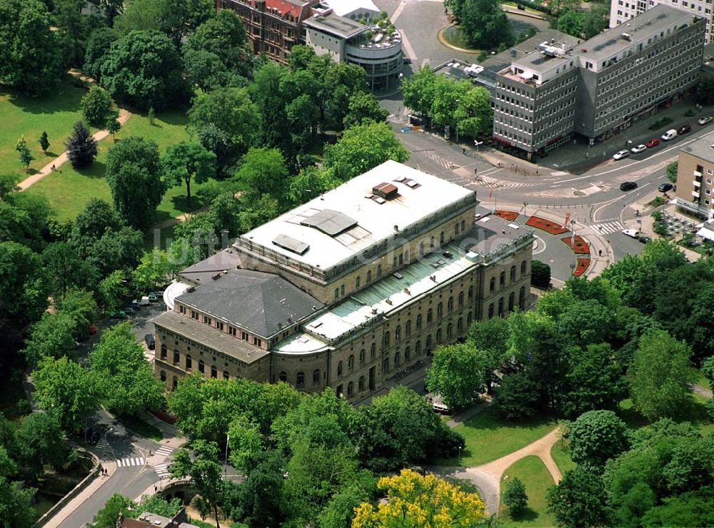 Braunschweig von oben - Staatstheater Braunschweig