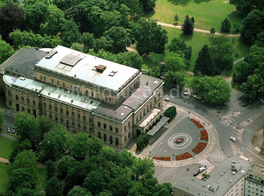 Luftaufnahme Braunschweig - Staatstheater Braunschweig