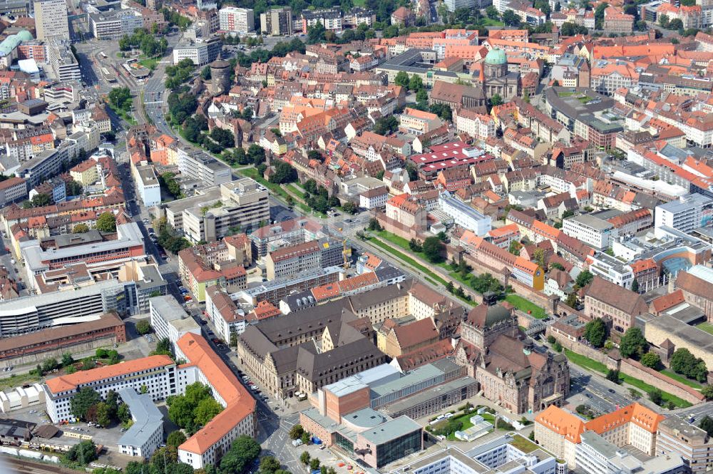 Nürnberg aus der Vogelperspektive: Staatstheater Nürnberg in Bayern