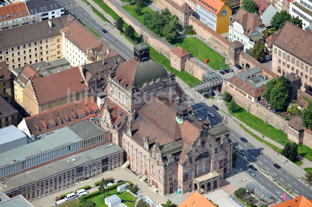 Luftbild Nürnberg - Staatstheater Nürnberg in Bayern