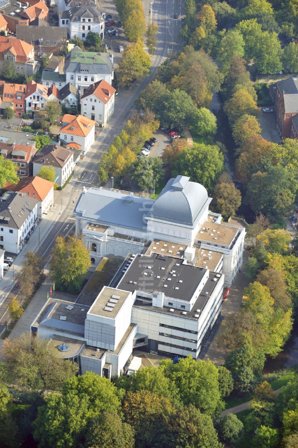 Oldenburg von oben - Staatstheater Oldenburg